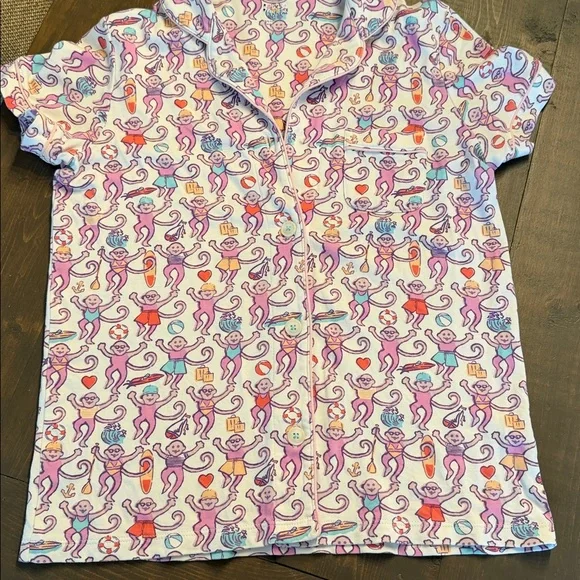 Roller Rabbit Lido Pajama Set P - Picture 6 of 7